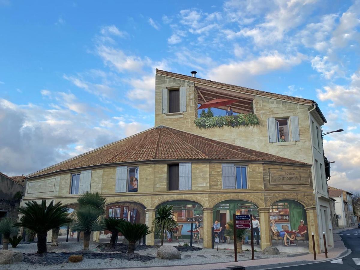 L'Esplanade, Appartement En Centre-Ville Au Calme Puisserguier Exterior foto